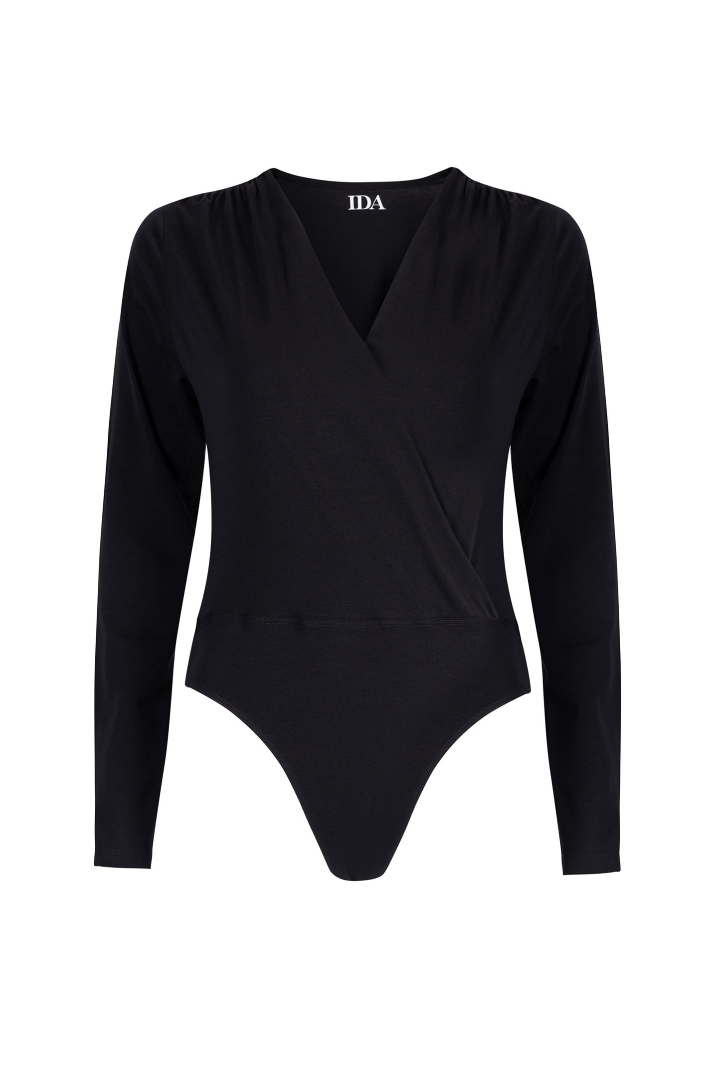 The Cross Over Bodysuit | Noir [Black]