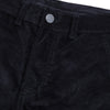 Velma The Mid Rise Perfectly Slim Trouser | Noir Velvet [Blackest]